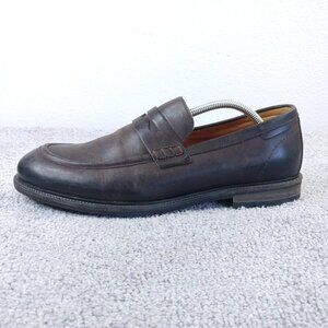 Rodd & Gunn Penny Loafer Mens Size 43 EU Dress Shoes Slip On Brown Leather